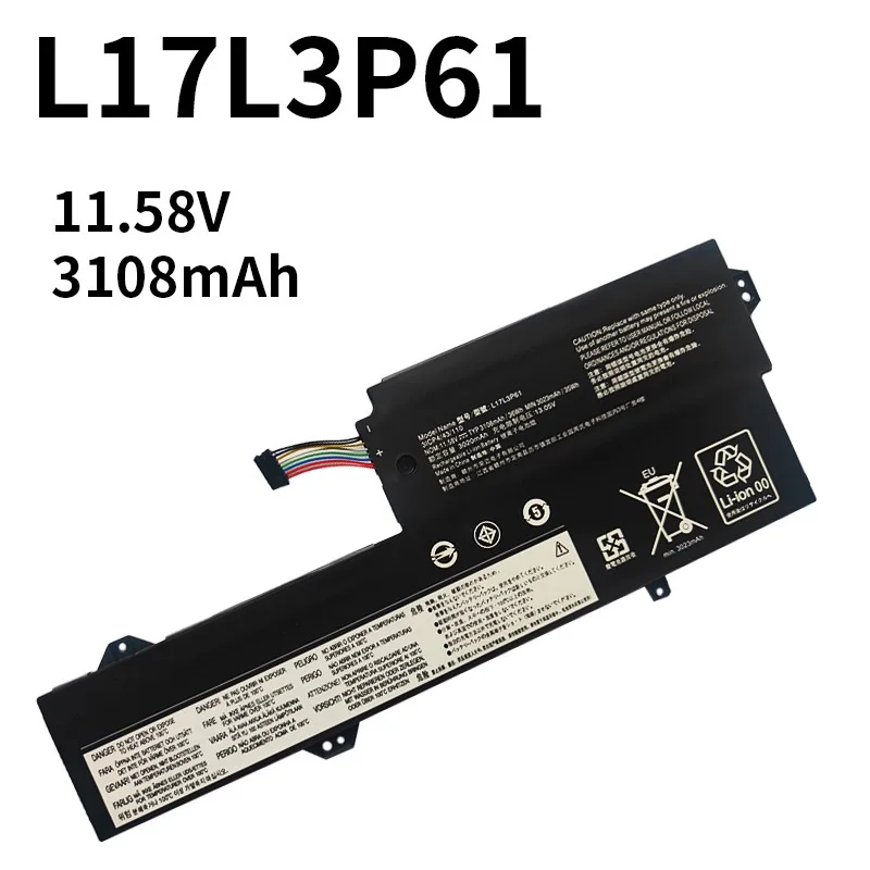 

L17L3P61 L17C3P61 L17M3P61 11.58V 36WH Laptop Battery For Lenovo IdeaPad 320S-13IKB,Yoga 720-12IKB 330-11IGM,xiaoxin 70