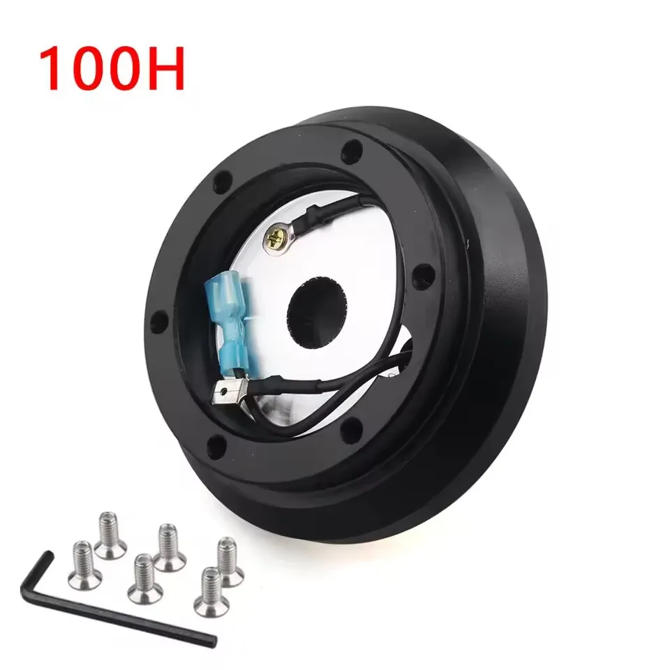 100H Steering Wheel Short Hub Adapter For Eclipse Subaru Impreza WRX For Mitsubishi Eclipse Lancer Galant 3000GT