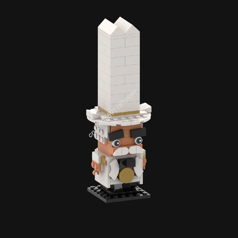 

148 шт. MOC Doug Dimmadome Fairly Odd Parents Brickheadz Модель Строительные блоки DIY Детская идея игрушки Рождественские подарки