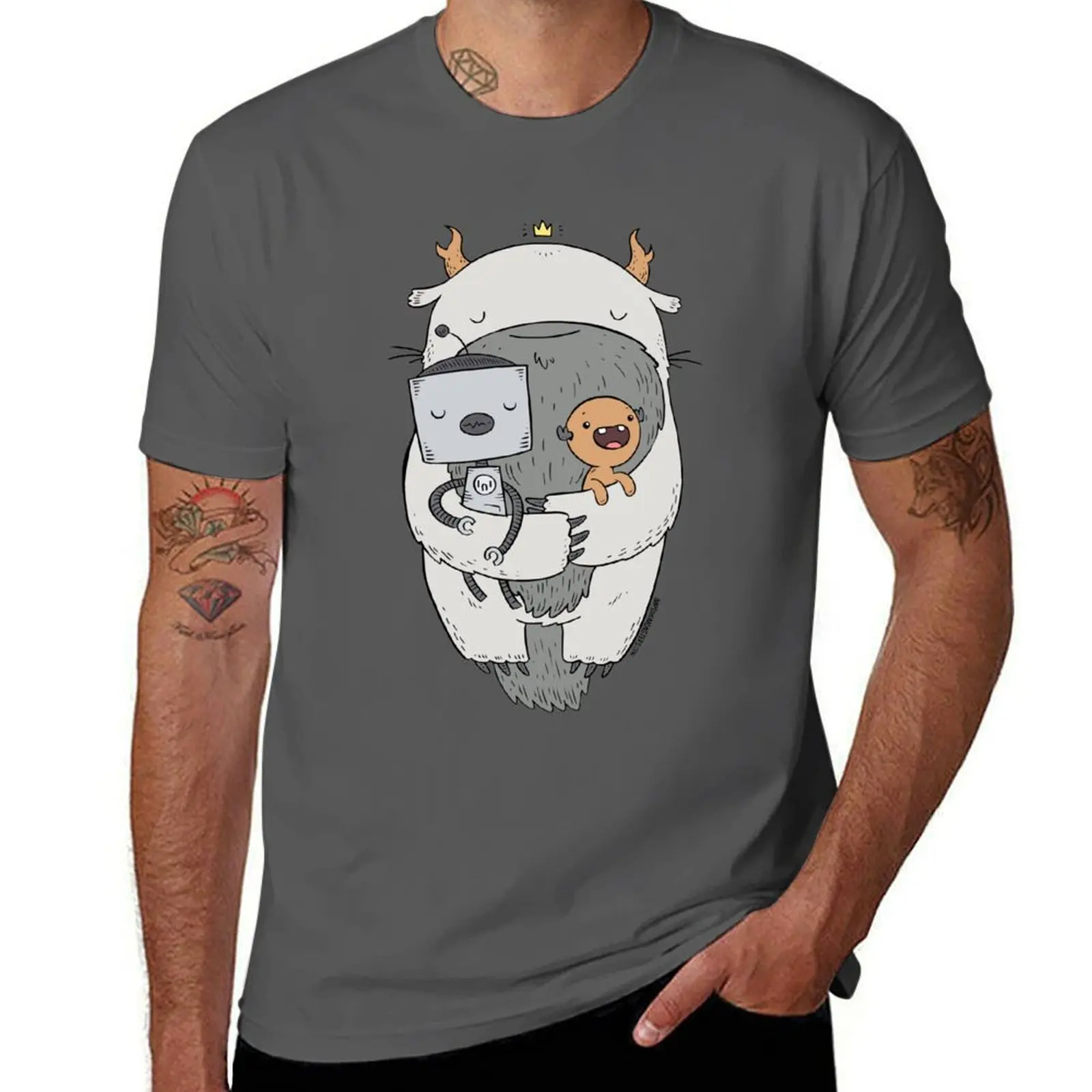 

2 Imp Heroes Lands T-Shirt Basic Tee Shirt for Everyday Outfit