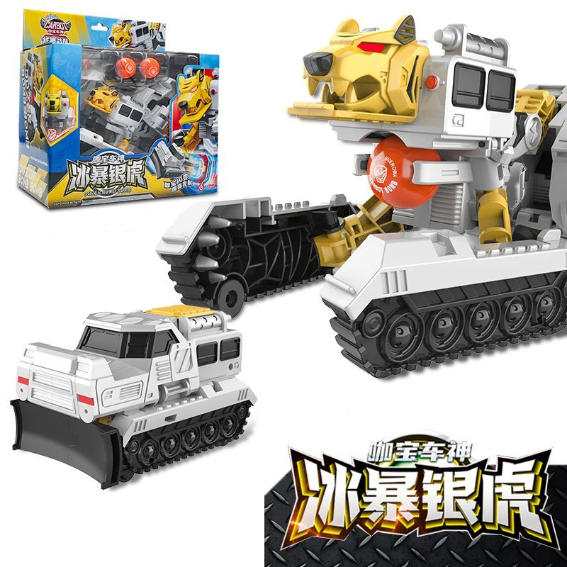 Hello Carbot Automatyczny Robot Transformujący się Figurka Akcji Model Plastikowy Robot Samochód Zabawka Seria Anime Prezent dla Dzieci