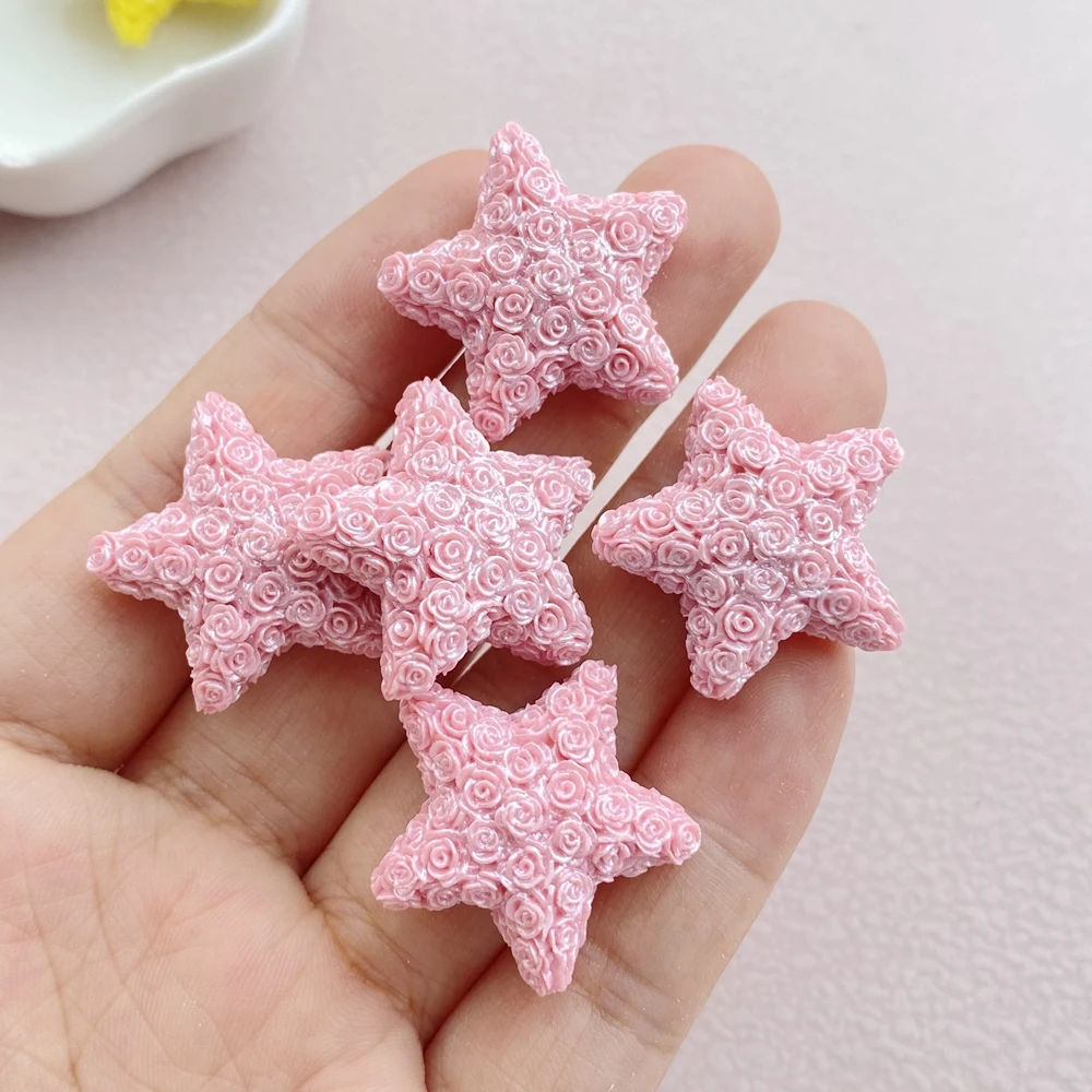 Cartoon Rose Star Charms 6