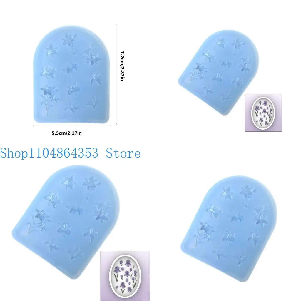 

652F Reusable Flower Silicone Casting Mold For Artistic Resin Creations Craft Supplies And DIY Ornaments