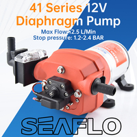 SEAFLO 41 series Automatic Marine Water Diaphragm Pump 12V Self Priming Electric Yacht Boat Marine RV Caravan High Pressure