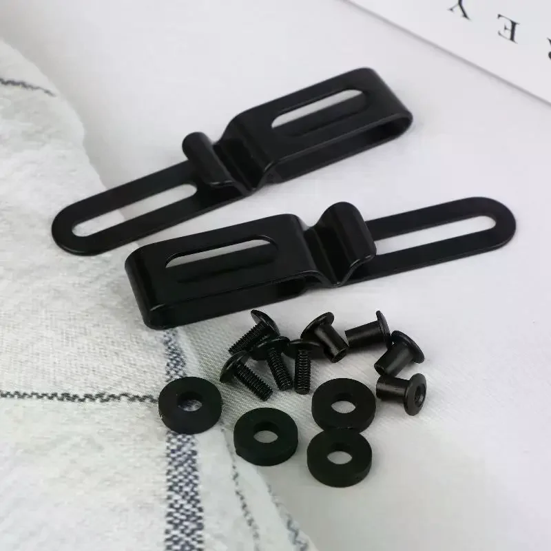 Stainless Steel Holsters Clip Sheath Waist Clip Accessories Back Clip Carrying Belt