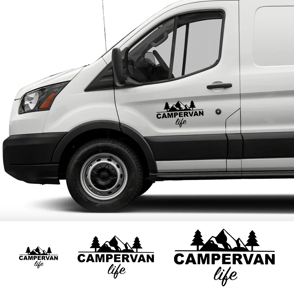 

Various Sizes Camper Van Life Style Vinyl Decal Car Sticker Waterproof Auto Decoration on Car Body Bumper Rear Window Laptop