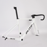 2025 New ELITE Carbon Frame T47 Road Racing Bicycle Frameset 700*32C Disc Brake All Internal Wiring Di2 & Mechanical Bike Frames