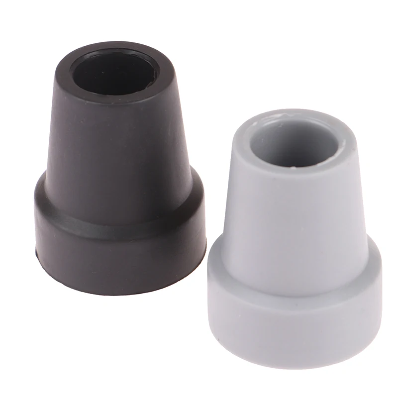 19mm Antiskid Rubber Crutch Tip Pad Durable Rubber Anti-Slid Heavy Duty Canes Replacement For Walking Stick Crutch