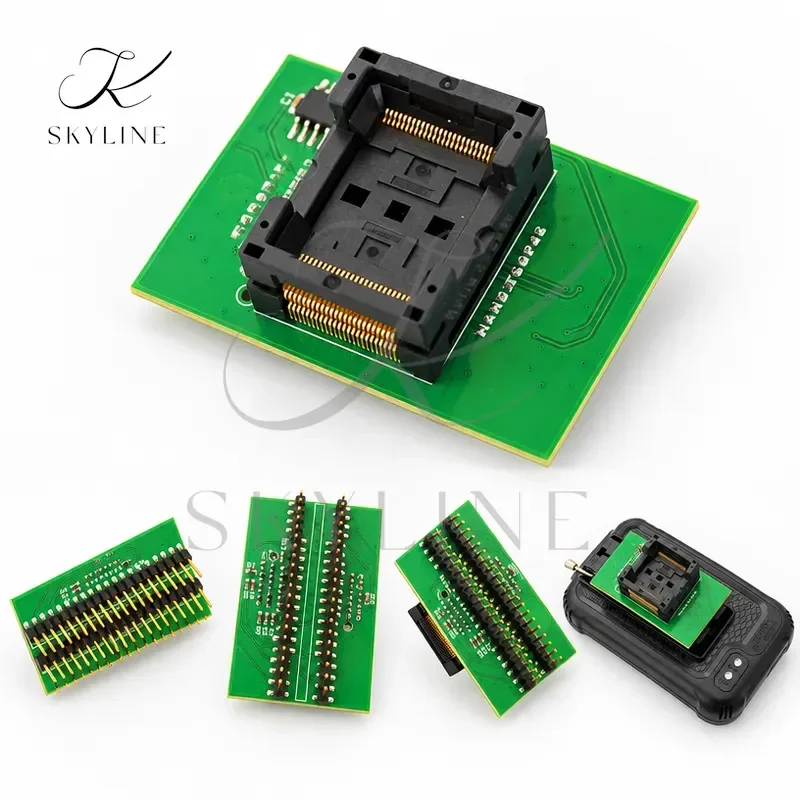 For XGECU TSOP48 NOR Programmer Adapter Wire Burning Socket For T48 ADP F48 EX2 TSOP48-2 Chip Socket