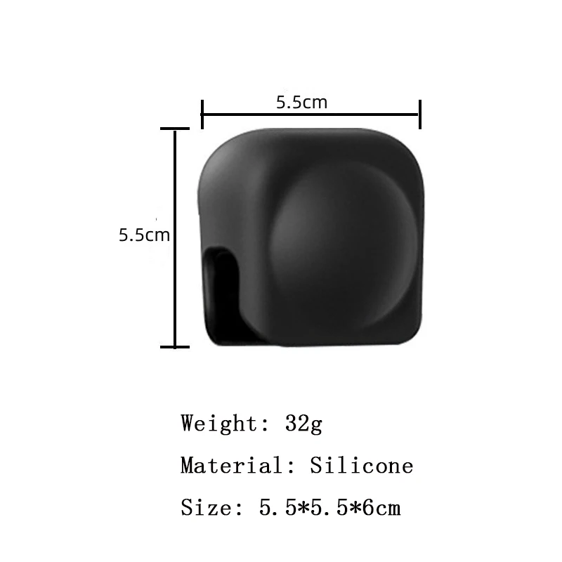 For Insta 360 X4 Silicone Lens Protector Dust Scratch Protective Cover Accessories For Insta360 X4 Cover Drop Protection