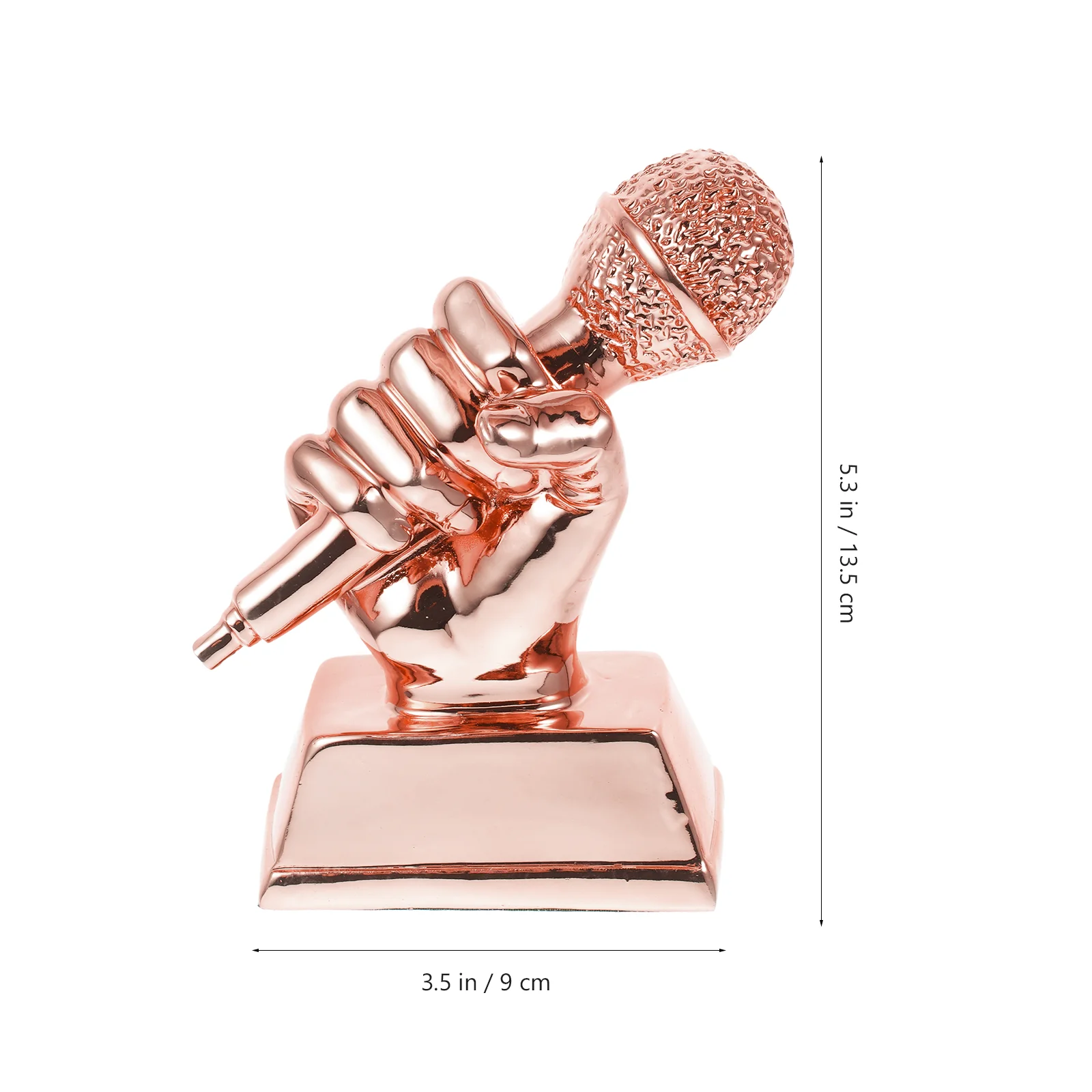 Participation Trophy Community Singing Competition Souvenirs Prize Child Microphone Awards