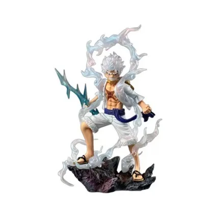 Jt Statue 28cm One Piece Lx Five Levels Nika Luffy Roronoa Zoro Anime-Figur Beweglich PVC Sammlermodell Spielzeug Geschenke – Detail 5