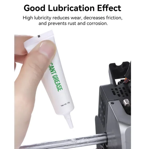 Imagen 2 del producto Grasa térmica Creality, alta conductividad térmica, reducción de ruido, placa de construcción, barra de pegamento/grasa lubricante, accesorios de impresora 3D