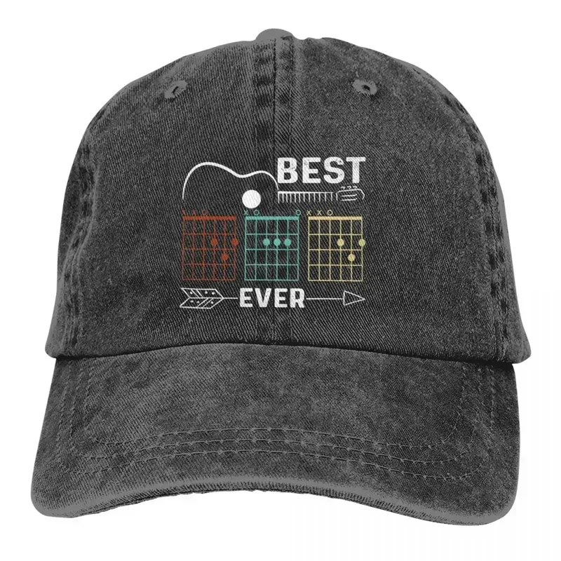 

Summer Cap Sun Visor Best dad Chord Hip Hop Caps Guitar Rock Cowboy Hat Peaked Trucker Hats