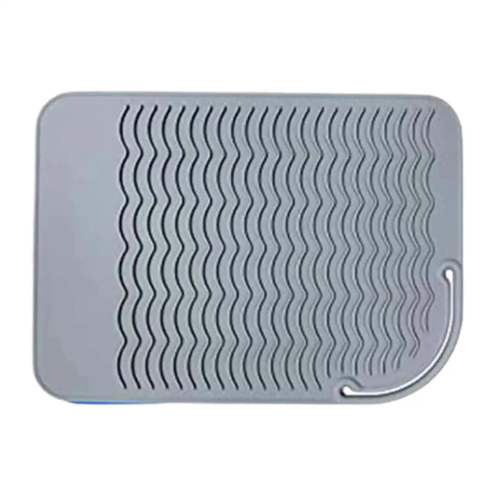 وسادة حرارية محمولة مقاومة للحرارة لفرد الشعر ، حامل حديد تجعيد