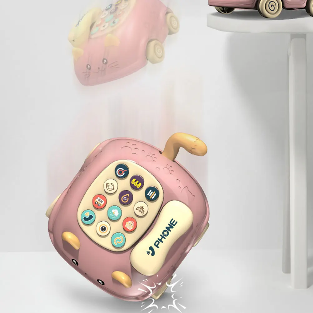 

Simulation Telephone Story Machine Imitation Music Toy Kids Voice Early Education Electronic Baby Educational Phone Toy ABS