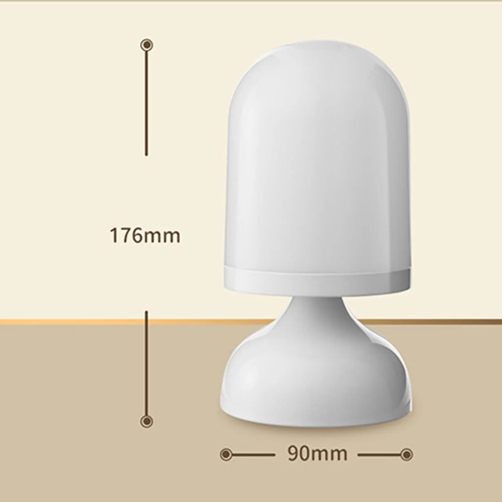 Veilleuse LED à commande vocale, lampe de table, réglable, lampe de chevet décorative, intensité variable, minuterie aste, salon, maison
