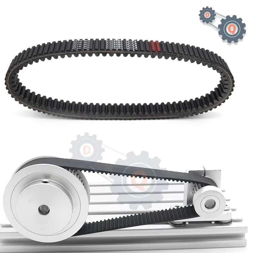 

Motorcycle Strap Drive Transfer for BENNCHE Bighorn 500 HD 700 700X Crew HD Cowboy 500 700 Gray Wolf 500 700