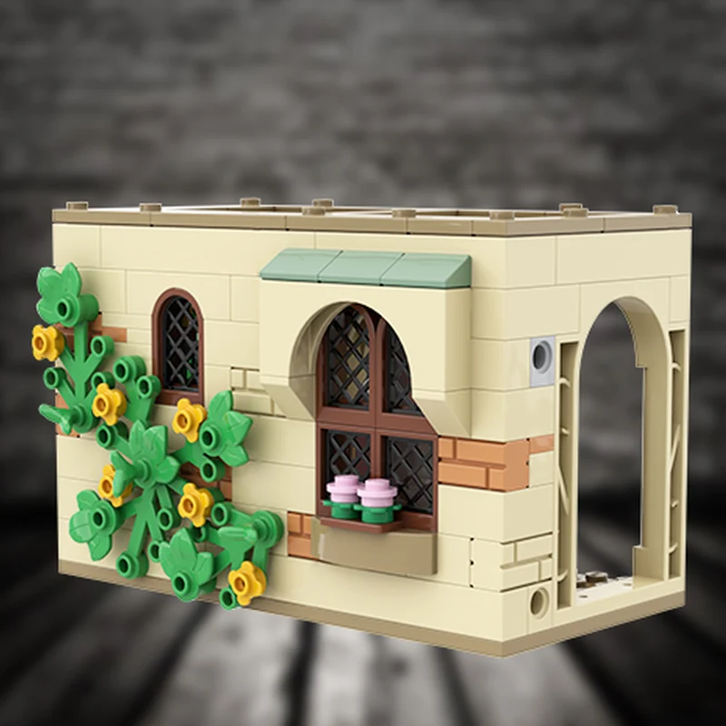 Magical Movie Model MOC Building Bricks Study Interior Scene Modular Technology Gifts Holiday Assemble Children Toys Suit