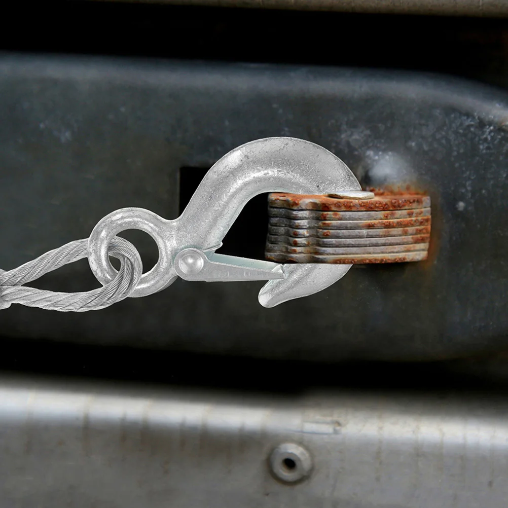 

Car Tow Heavy Duty 4M 3T Adjustable Towing Hook Wire Rope for Truck Off Road Car Tow Dolly Vehicles