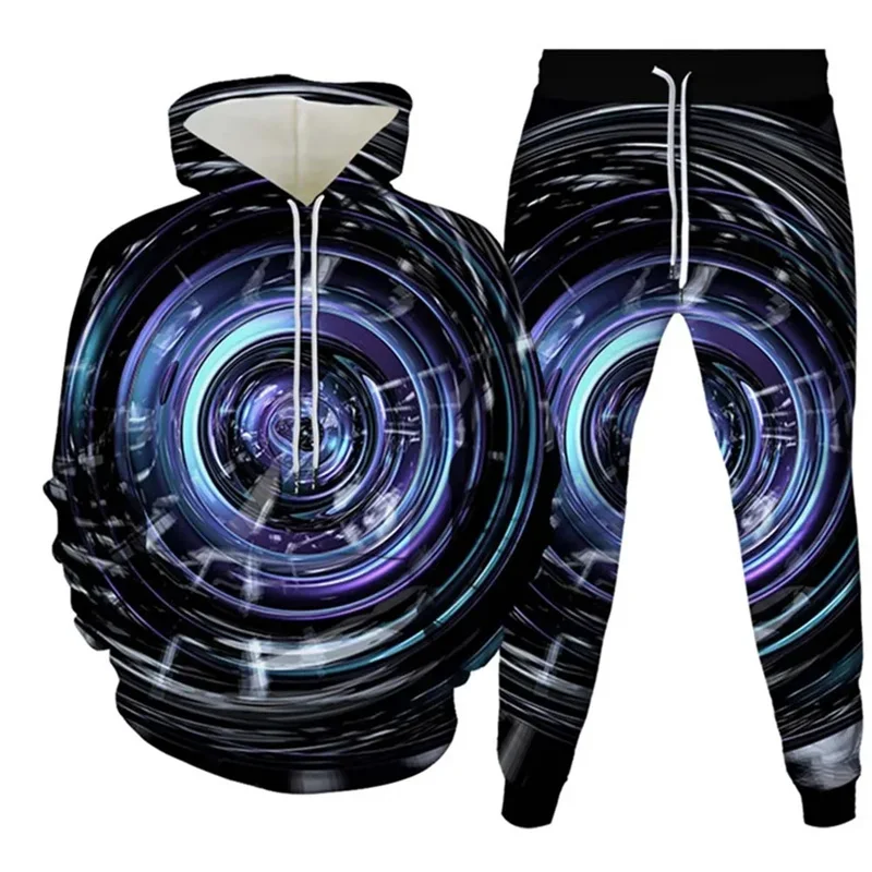 2024 Magical Space 3D Printed Hoodie Trousers Tracksuit Suit Men Women Casual Pullover Sweatshirt Set Harajuku Couple Sportswea