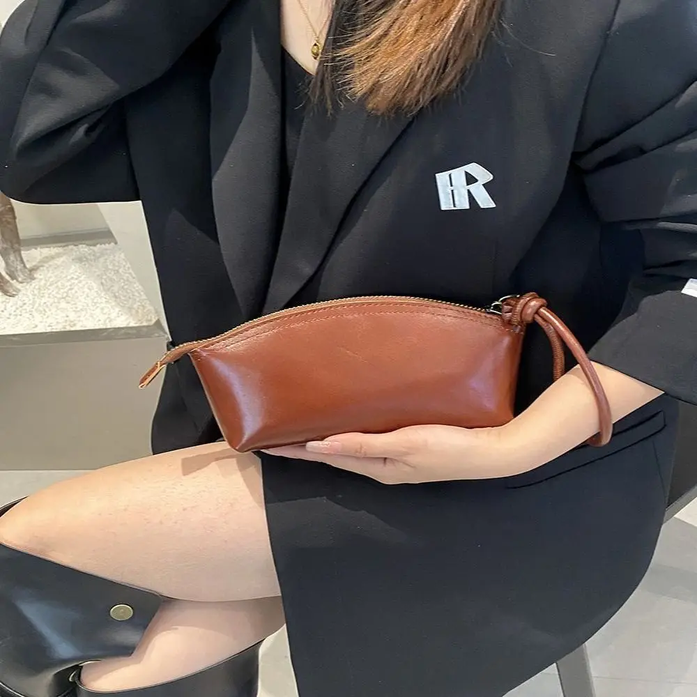 Coin Pouch Portable Women Wallet with Lanyard Large Capacity Cards Bag Purse Korean Style Mobile Phone Bag Shopping