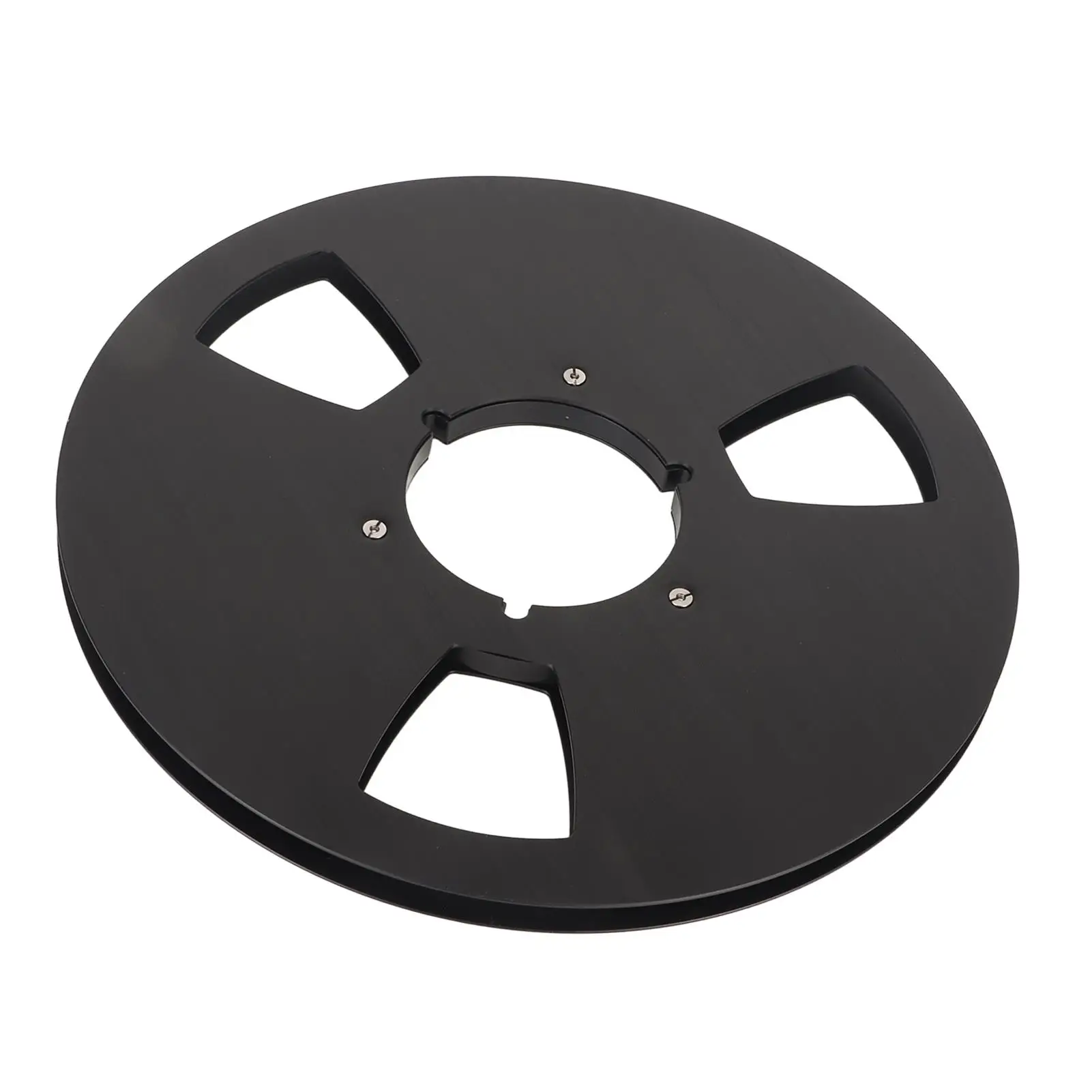 10 Inch Empty Tape Reel | 3-Hole Open Reel for Sound Tape | Aluminum for nab Reel