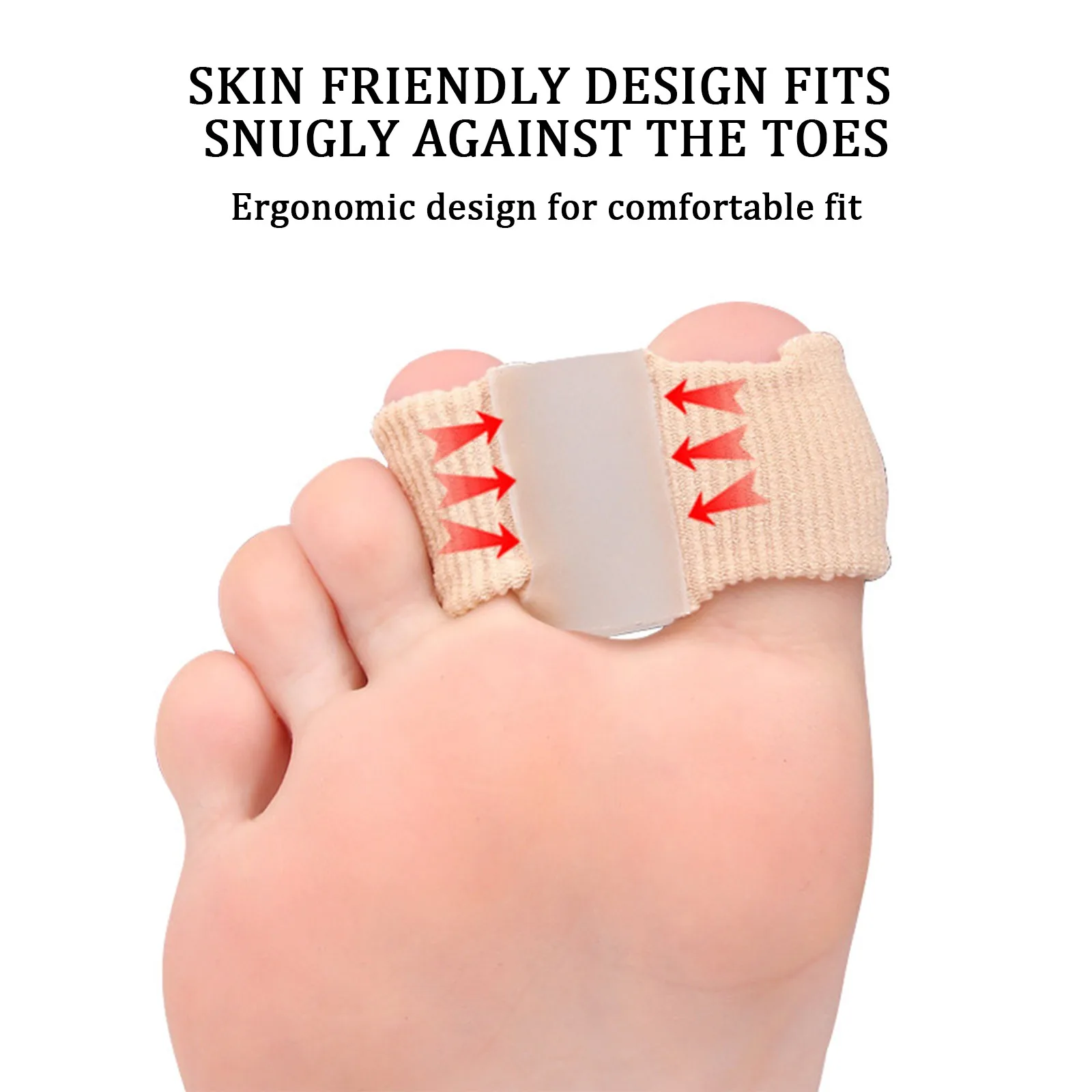 Adult Toe Separator Valgus Silicone Toe Spacer To Improve Thumb Valgus Valgus Orthosis For Men And Women Physical correction