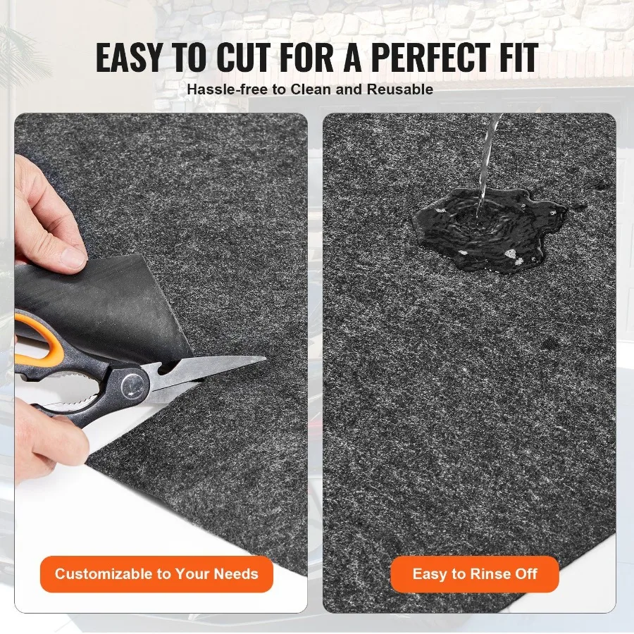 Okrągła mata do jacuzzi o średnicy 80 cali Bardzo duża dmuchana podkładka do jacuzzi Wodoodporna, antypoślizgowa podkładka chłonna do basenu spa B