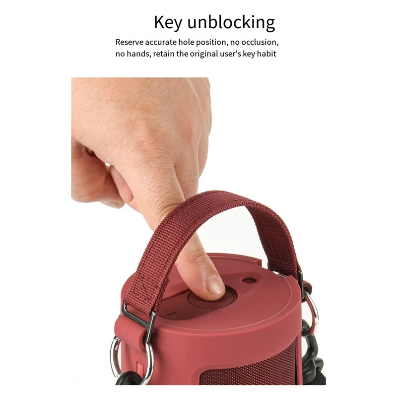 AS95-для UE Boom 3, защитный чехол для Bluetooth-динамика с карабином, плечевым ремнем B