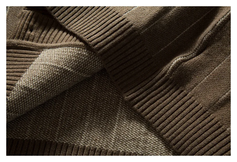 ฤดูใบไม้ผลิฤดูใบไม้ร่วงลายเสื้อสเวตเตอร์ถักเสื้อกันหนาวผู้ชายแฟชั่นวินเทจหลวมสบายๆถักเสื้อกันหนาวเสื้อถักเสื้อ