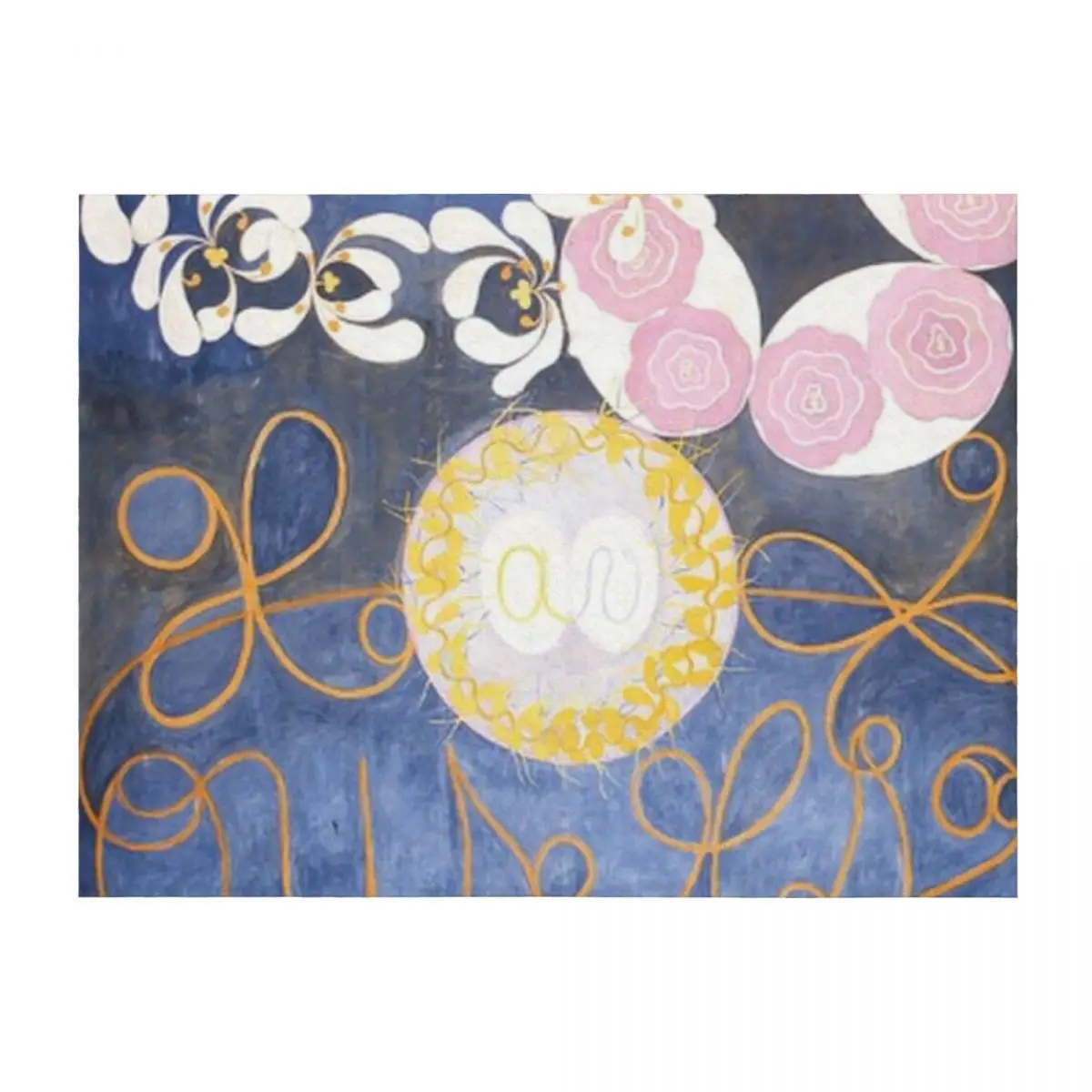 

The 10 Largest by Hilma af Klint Throw Blanket manga christmas decoration Cute Thermals For Travel Blankets