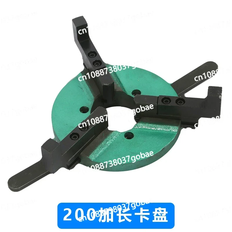 D200  Self-centering 3 Jaws Manual Lathe Chuck Welding Positioner Turntable Accessories Center hole 80mm Clamp Range