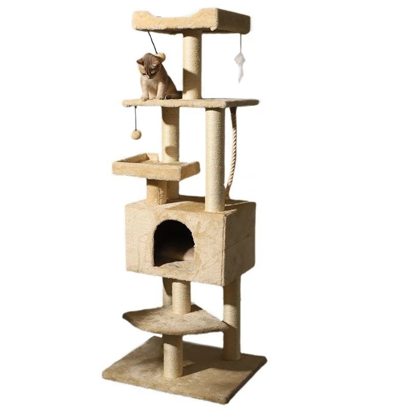 

Cat Supplies, Sky Pillar, Jumping Platform, Tree Trunk, Large Scratching Column