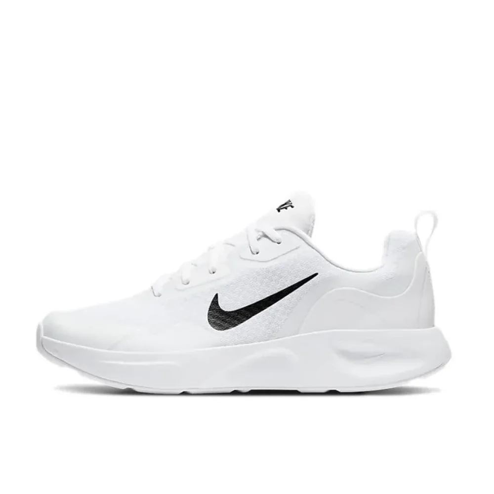 حذاء Nike New Wearallday Low Man and Weman الرياضي للخريف مبطن، حذاء جري خفيف الوزن وجيد التهوية باللون الأبيض