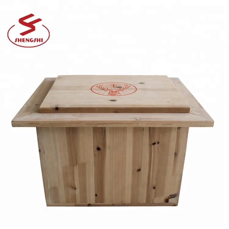 

2018 NEW Design 35 L wood ice beer storage containers