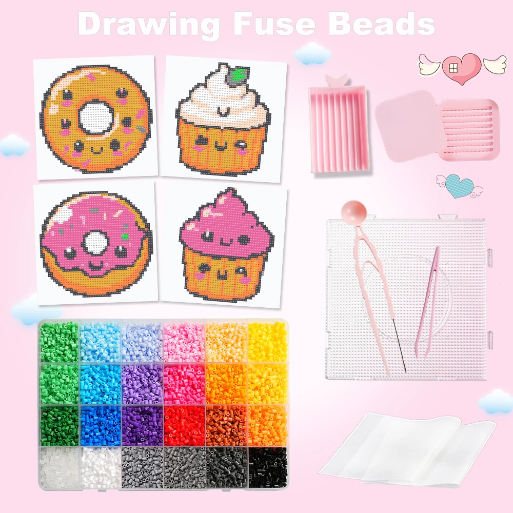 kit-de-micangas-fusiveis-mini-de-26mm-com-24-cores-design-de-sobremesas-micangas-hama-para-adultos-ferramentas-completas-quebra-cabecas-kit-de-artesanato-diy-presente-artesanal