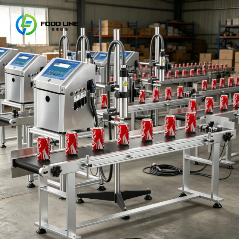 Customized Industrial Printing Machine Small Character Inkjet Printer Date Coding Cosmetic Box Pet Bottle Inkjet Coding Machine