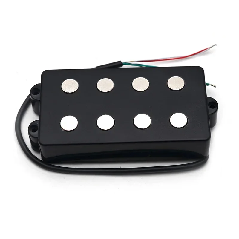 Open Bass Guitar Pickup 4 String Double Coil Humbucker Pickup Ceramic Magnet 57MM for Music Style Bass Guitar Accessories