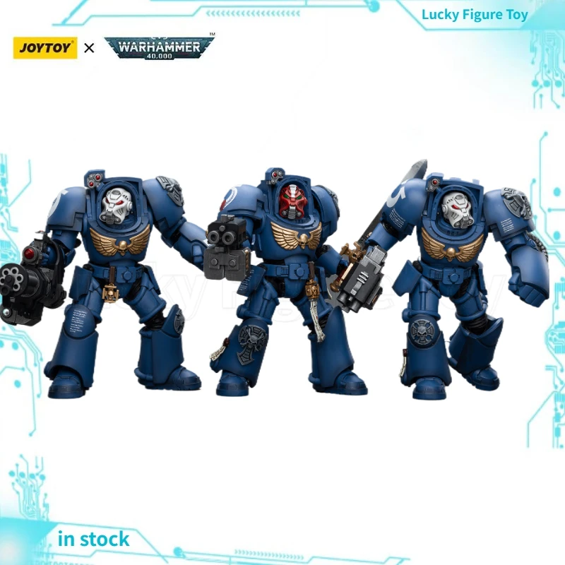 

【Pre-sale】JOYTOY WARHAMMER 40000 Ultramarines Terminator Squad 1/18 Action Figures Collectibles Models Classic Anime Toys