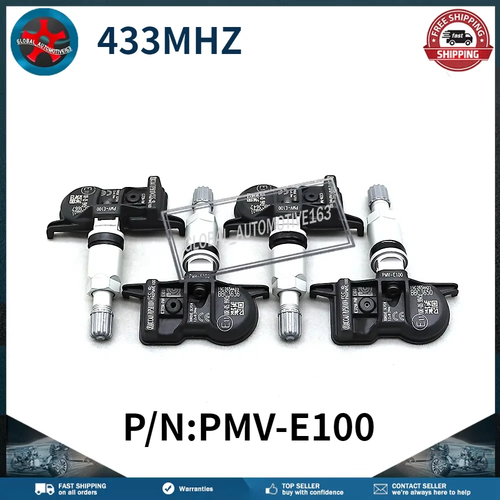 

TPMS 433MHz PMV-E100 42607-02090 42607-53040 Tire Pressure Monitor Sensor For Toyota AVALON CAMRY 4RUNNER COROLLA