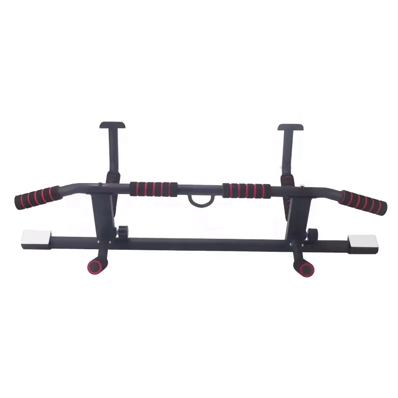 Adjustable Pull up Bar for Doorway Thickened Steel Upper Body Fitness Workout Bar Indoor Chin-Up Bar Fitness Trainer Portable view 4
