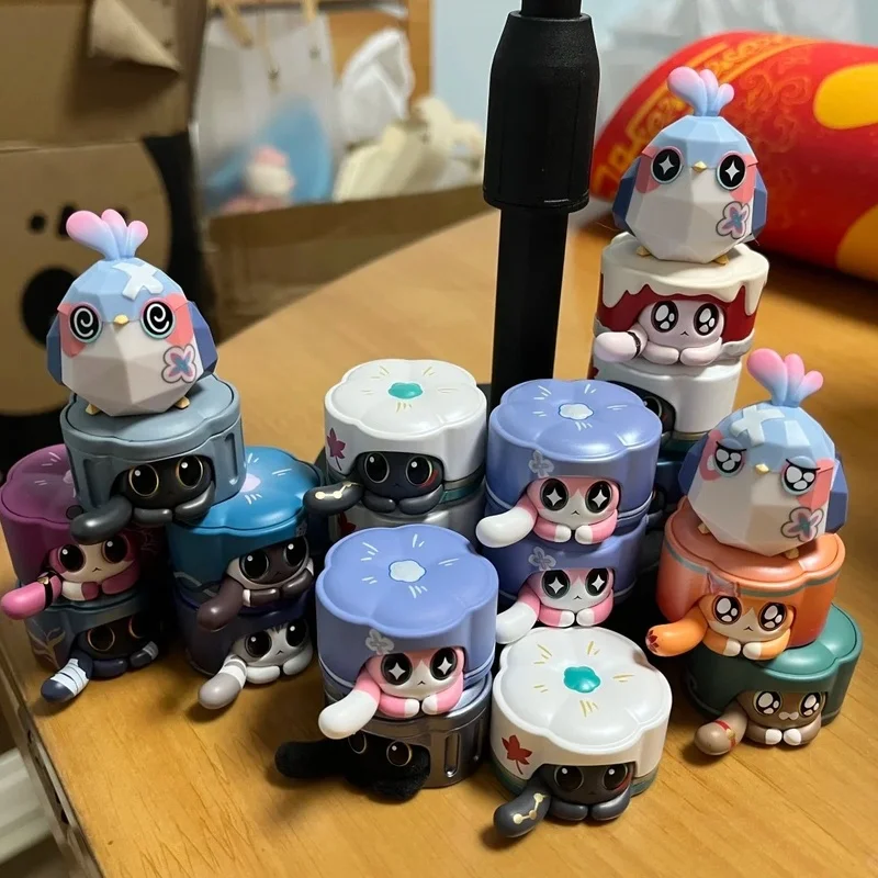 Honkai Star Rail Strange Pet Collection Ruan Mei Creation Mini Cat Cake Ice Cream Blind Box Blind Bag Cute Gift For Girls - view 5