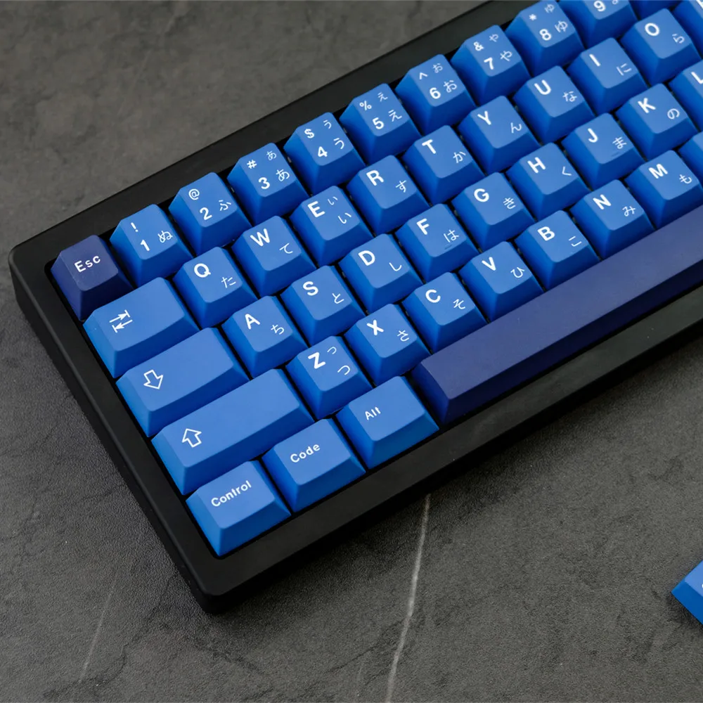 GMK Striker Keycap 129 Keys Cherry Profile PBT DYE Sublimation Keycap Set ANSI Layout For GK61 GK64 68 75 84 Mechanical Keyboard