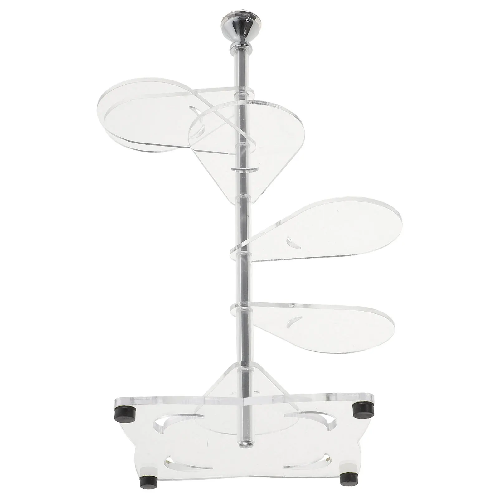 

Cupcake Display Tower Acrylic Cake Stand 3-Tier Multi-Layer Dessert Holder Stable Elegant Minimalist Design for Parties Weddings