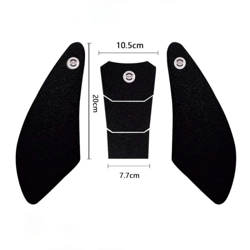 For KAWASAKI ZX-6 2007-2008 Motorcycle Sticker Tank Non Slip Tank Traction Side Pad Protective Decal