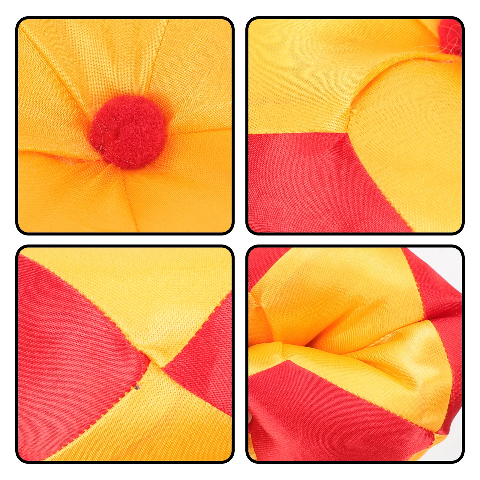 

Singing Bowl Cushion Pad Buddha Statue Comfortable Pads Bowls Mat Orange Pillow Only