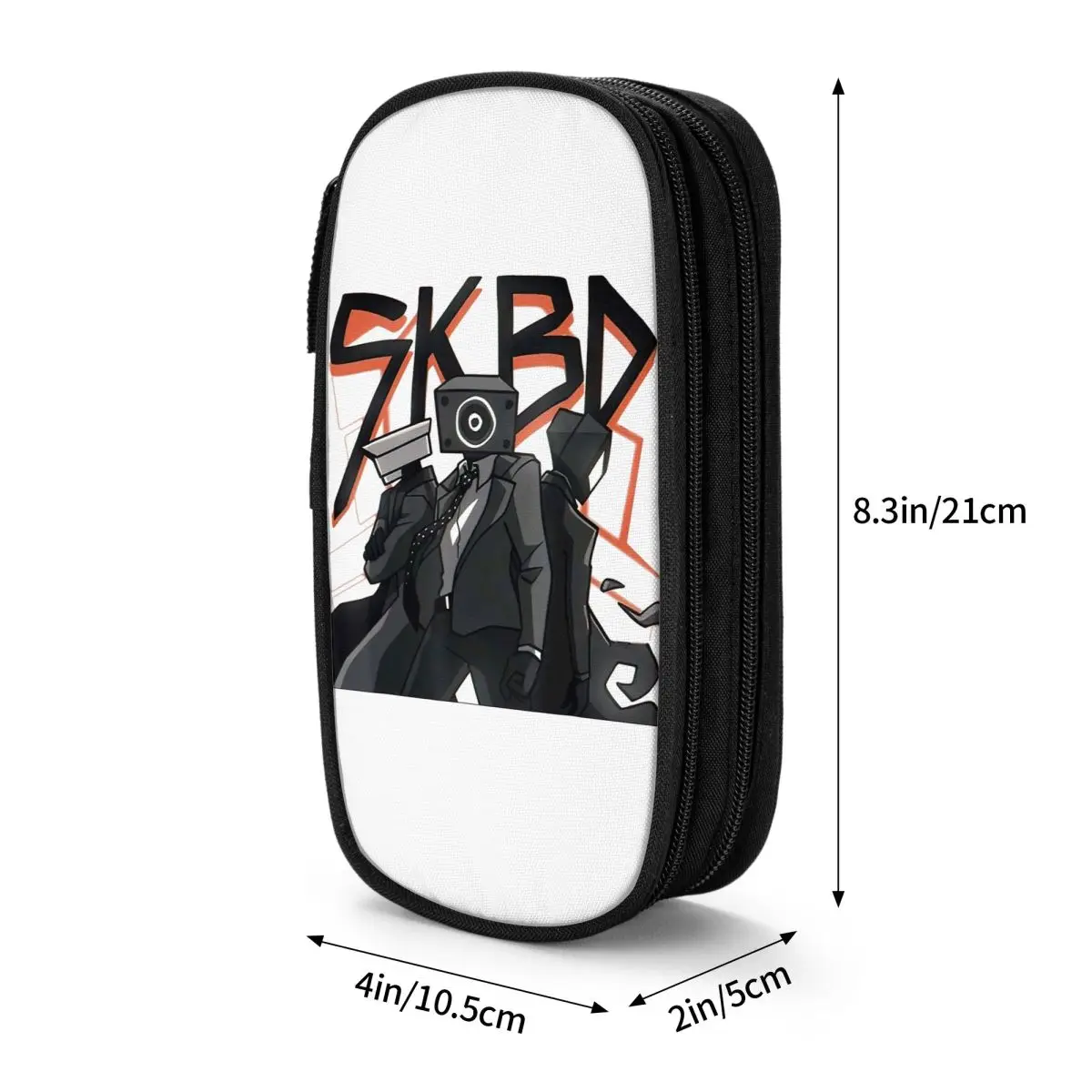 カメラウーマンカメラ鉛筆ケース素敵な Skibidi トイレゲームペンホルダーバッグガールズボーイズ大容量学生学校鉛筆ポーチ
