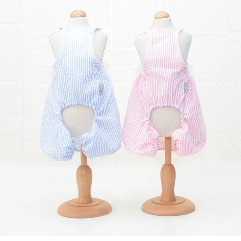 

Dog Sleeveless Watermelon Sling Pants Comfortable Pet Clothes Sky-Blue Size S Party Dress Photo Outfit Pet Pant