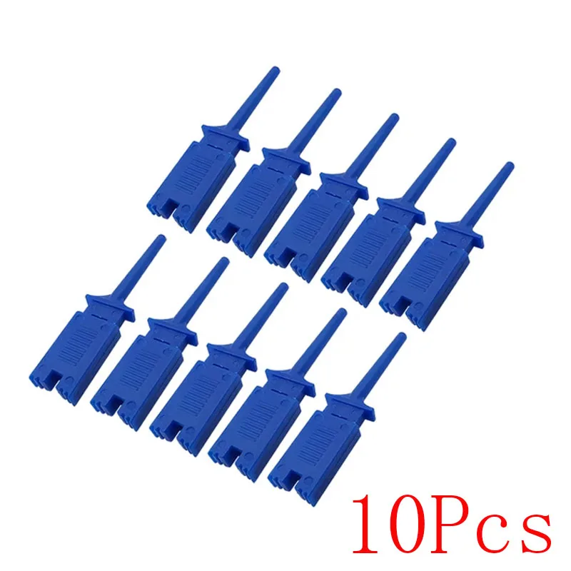 20/30CM Test Haken Clip Logic Analysator Kabel Greifer Sonde Jumper Draht Klemme Kit Gelb/Rot/schwarz/Grün/Weiß/Blau